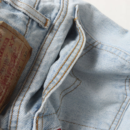 90s 550 アイスウォッシュ テーパード デニムパンツ / USA製 550-4834