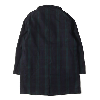 GORE-TEX ブラックウォッチ ステンカラーコート