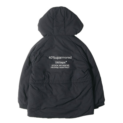 ナイロンタフタ フーデッド 中綿ジャケット(DUNE / JACKET)