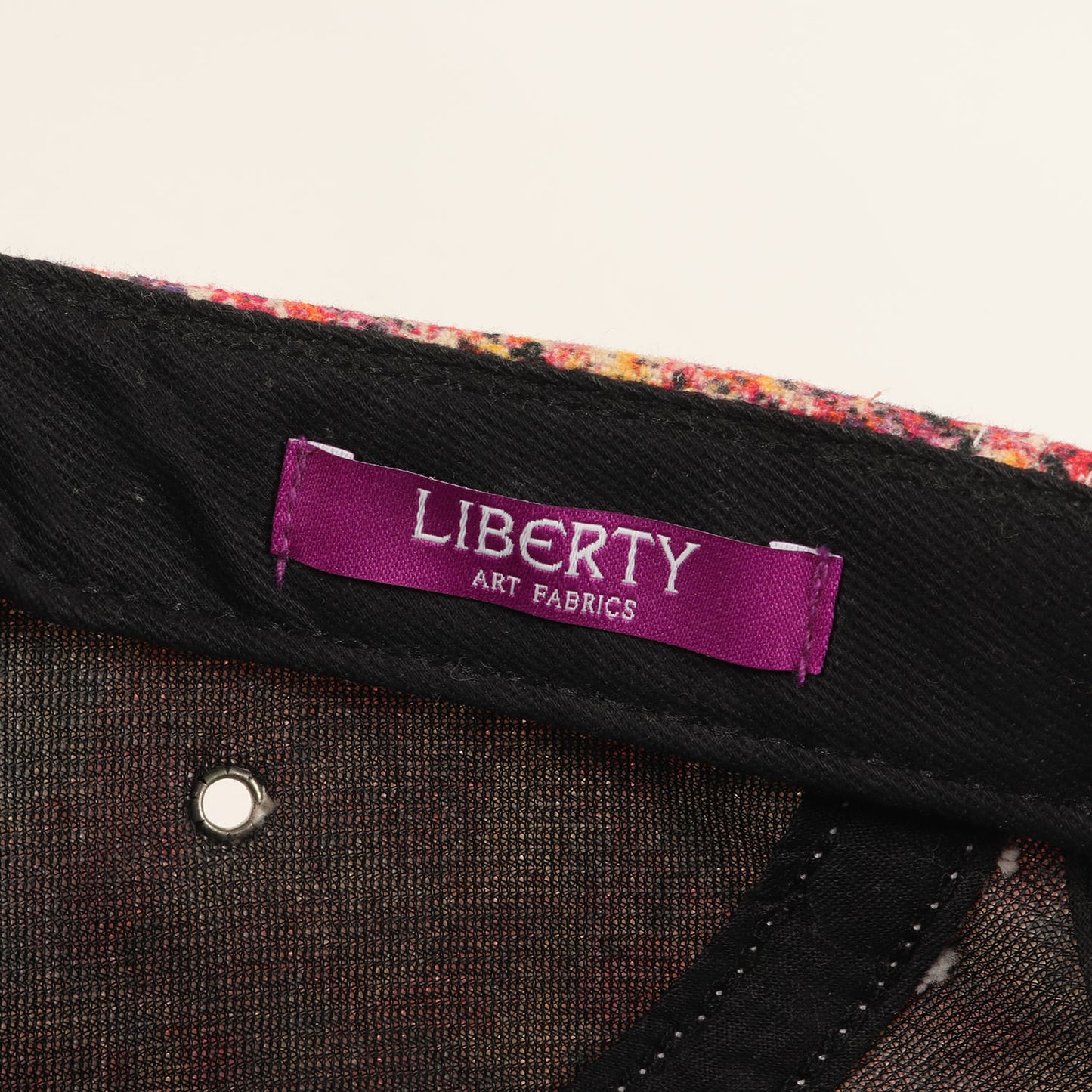 ×Liberty スプラッター柄 BOXロゴ キャプキャップ(Splatter Camp Cap)