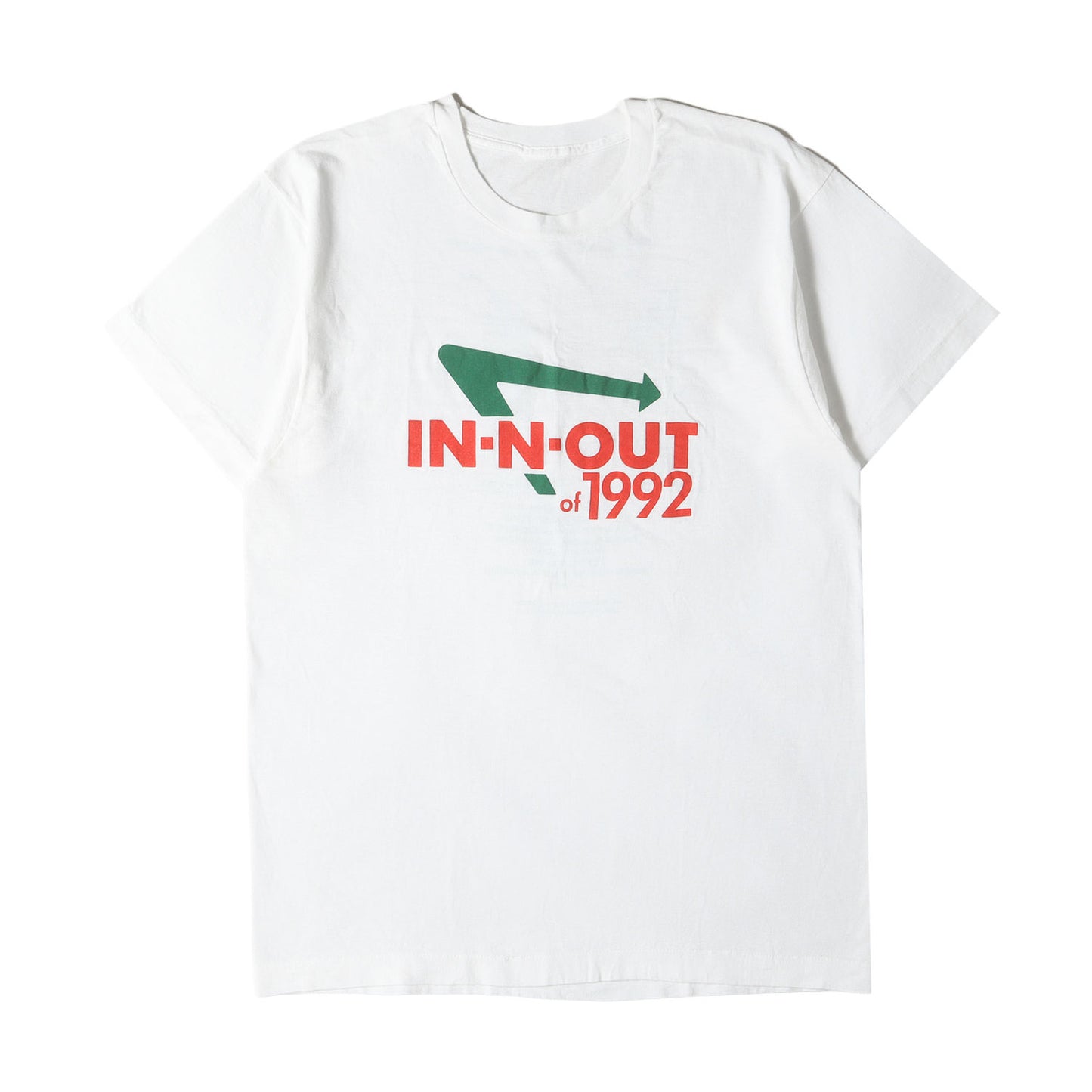90s IN-N-OUT of 1992 両面プリント Tシャツ