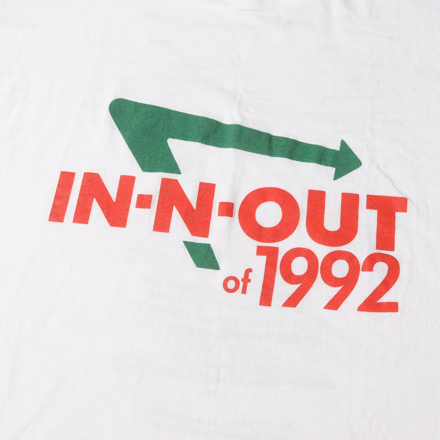 90s IN-N-OUT of 1992 両面プリント Tシャツ