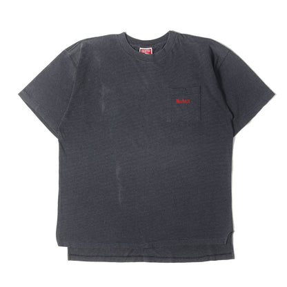 90s Marlboro ポケット付き ボーダー Tシャツ / マルボロ