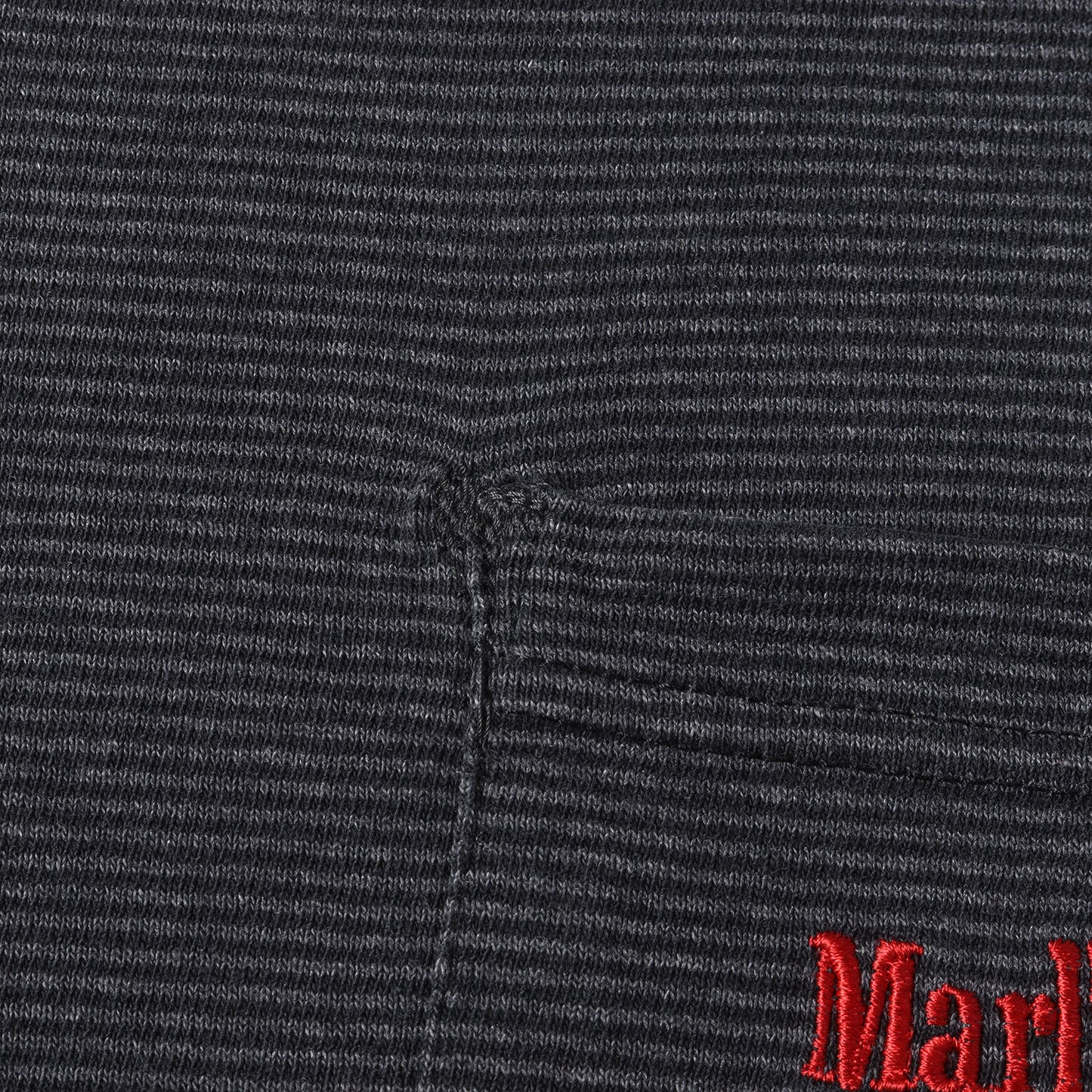 90s Marlboro ポケット付き ボーダー Tシャツ / マルボロ