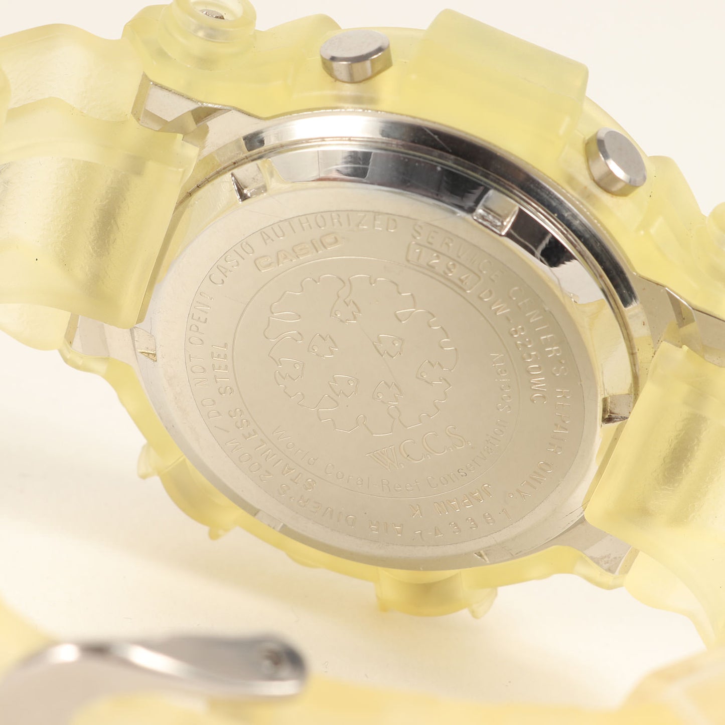 90s DW-8250WC-7BT FROGMAN W.C.C.S 世界サンゴ礁保護協会モデル グレイトパボーナ 腕時計 / ウォッチ