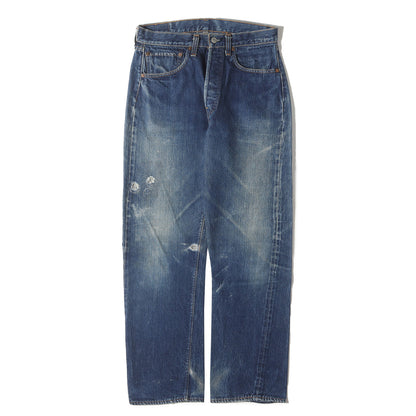 [雰囲気抜群 濃紺] 70s 501 66前期 Big E デニムパンツ / ボタン裏刻印6