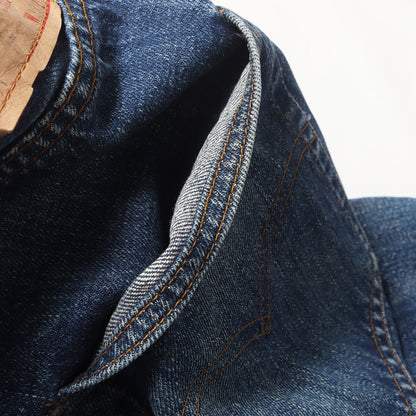 [雰囲気抜群 濃紺] 70s 501 66前期 Big E デニムパンツ / ボタン裏刻印6