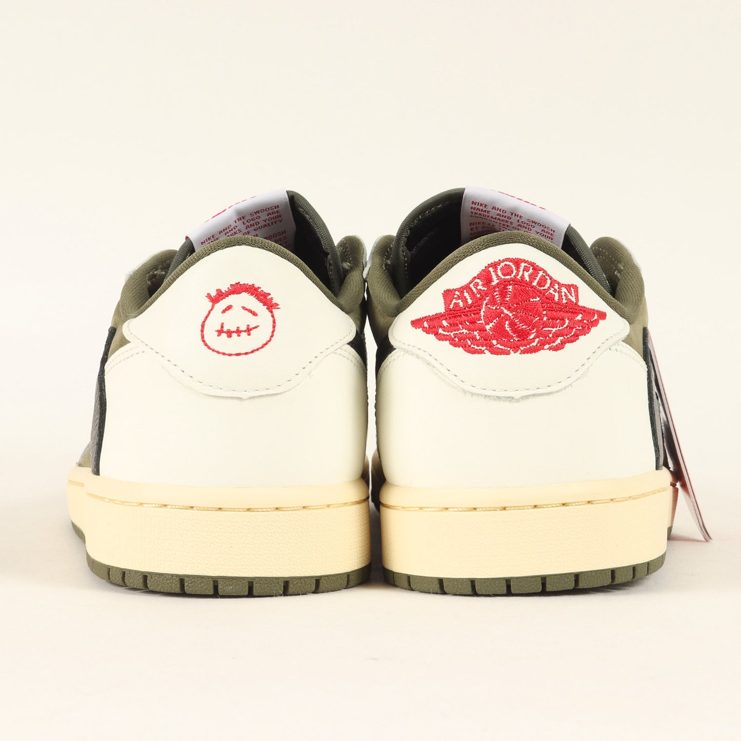 ×Travis Scott AIR JORDAN 1 LOW OG SP REVERSE OLIVE (DM7866-200)