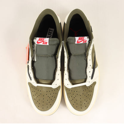 ×Travis Scott AIR JORDAN 1 LOW OG SP REVERSE OLIVE (DM7866-200)