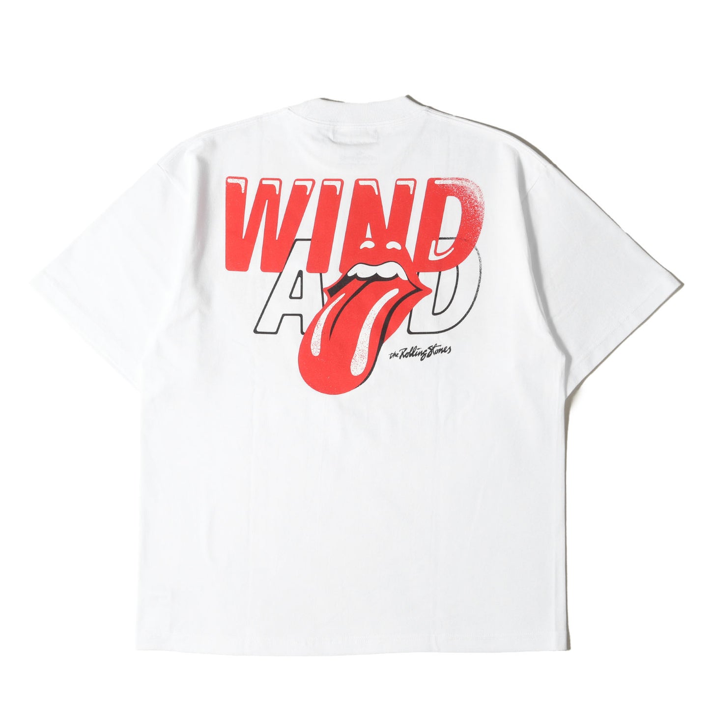 25SS ×The Rolling Stones リップ&タン ヘビー Tシャツ(WDS S/S Tee)