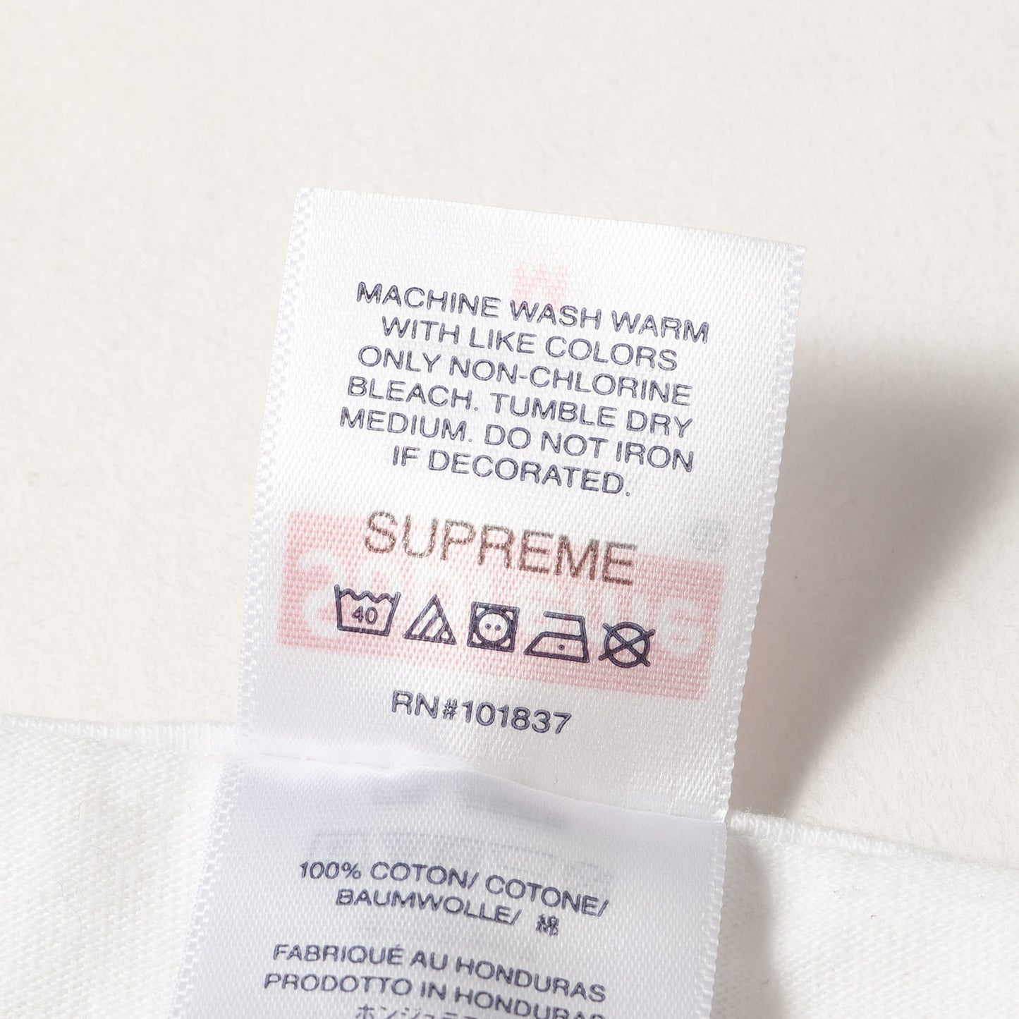 25SS ペイントロゴ クルーネック Tシャツ(Painted Tee)