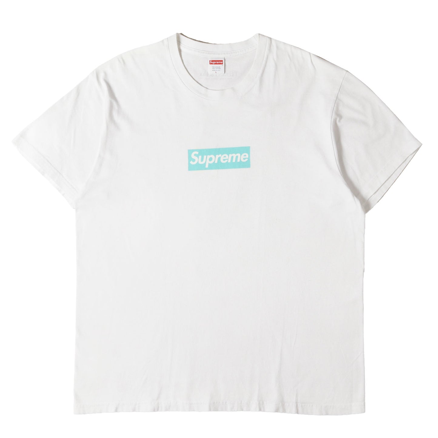 21AW ×Tiffany ティファニーブルー BOXロゴ Tシャツ(Box Logo Tee)