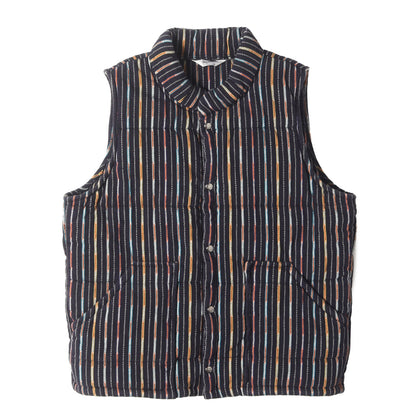 ネイティブストライプ 中綿 ベスト(T-NATIVE VEST)