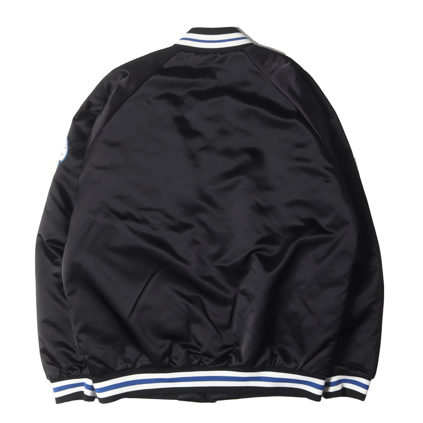 23SS ロゴワッペン ナイロンサテン バーシティジャケット / スタジャン(VARSITY JACKET)