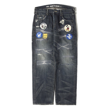 00s ×Disney ビッグバッドウルフ サベージ ベーシック デニムパンツ(BIG BAD SAVAGE BASIC / 14OZ-PT)
