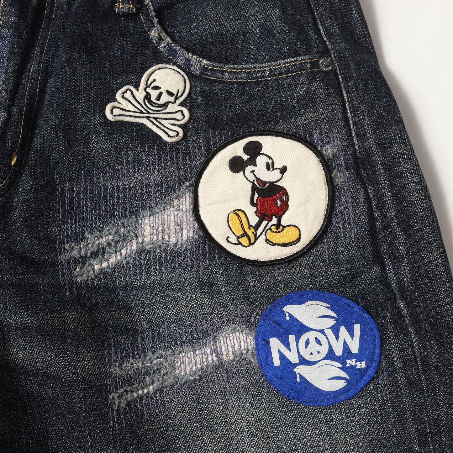 00s ×Disney ビッグバッドウルフ サベージ ベーシック デニムパンツ(BIG BAD SAVAGE BASIC / 14OZ-PT)