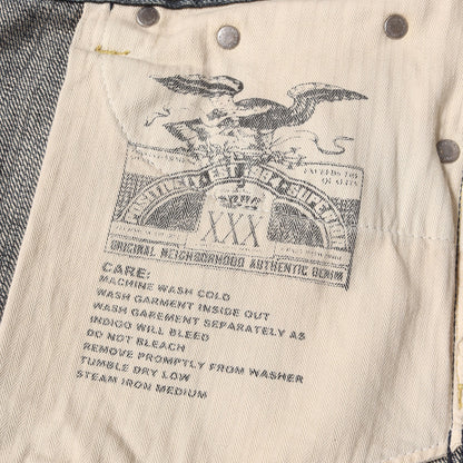 ビーズ サベージ ミディアム デニムパンツ(BEADED SAVAGE. MID / 14OZ-PT)