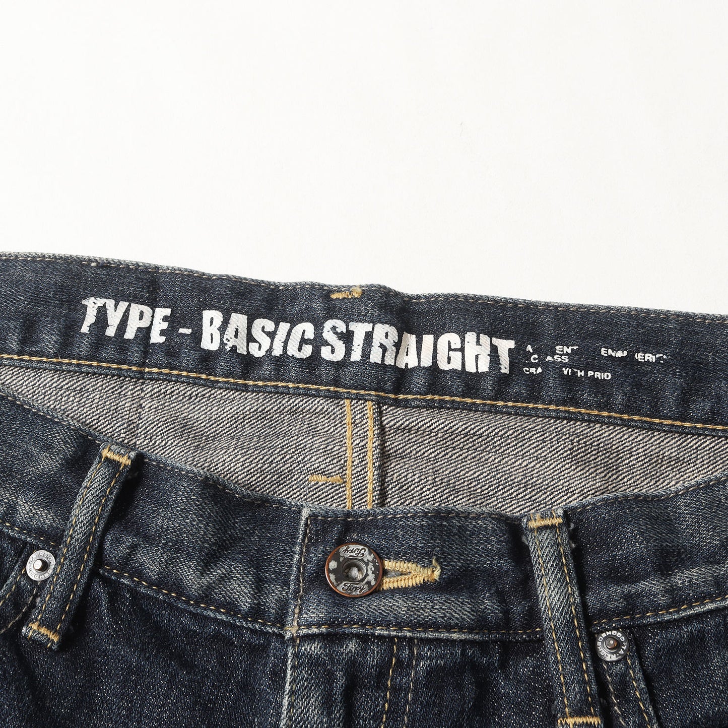 ウォッシュド ベーシック デニムパンツ(WASHED. BASIC / 14OZ-PT)