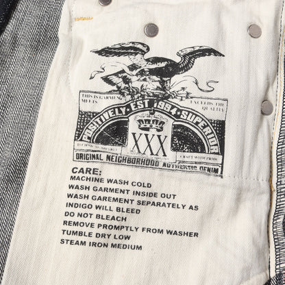 ディープ ベーシック リジッド デニムパンツ(RIGID DP BASIC / 14OZ-PT)