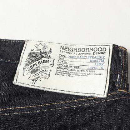 ディープ ベーシック リジッド デニムパンツ(RIGID DP BASIC / 14OZ-PT)