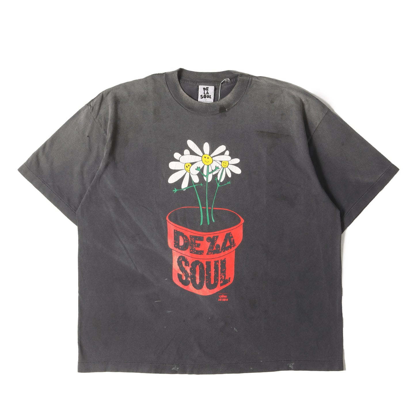 25AW ×De La Soul ヴィンテージ加工 Tシャツ(DLS_SS TEE)