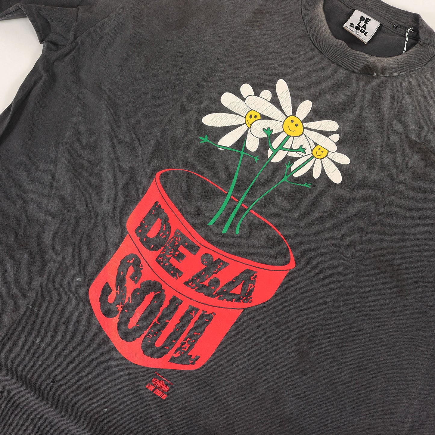 25AW ×De La Soul ヴィンテージ加工 Tシャツ(DLS_SS TEE)