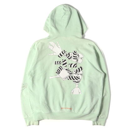 ×matty boy グラフィック スウェットパーカー(PPO SEAFORM GRN)