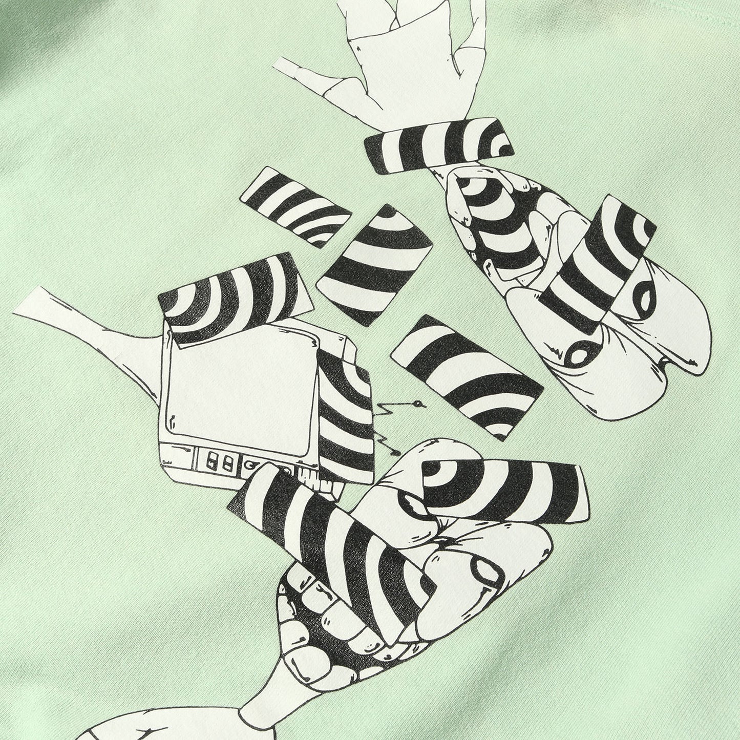 ×matty boy グラフィック スウェットパーカー(PPO SEAFORM GRN)