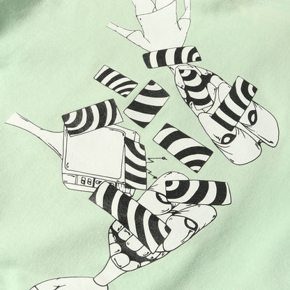 ×matty boy グラフィック スウェットパーカー(PPO SEAFORM GRN)