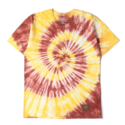 ×UGG 発泡プリント タイダイ染め Tシャツ(NHUG . DYE / C-CREW . SS)