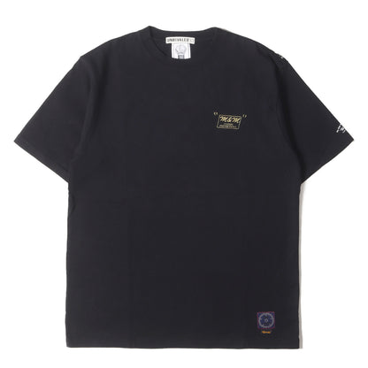 ×UNRIVALED スターパッチ バンダナプリント Tシャツ