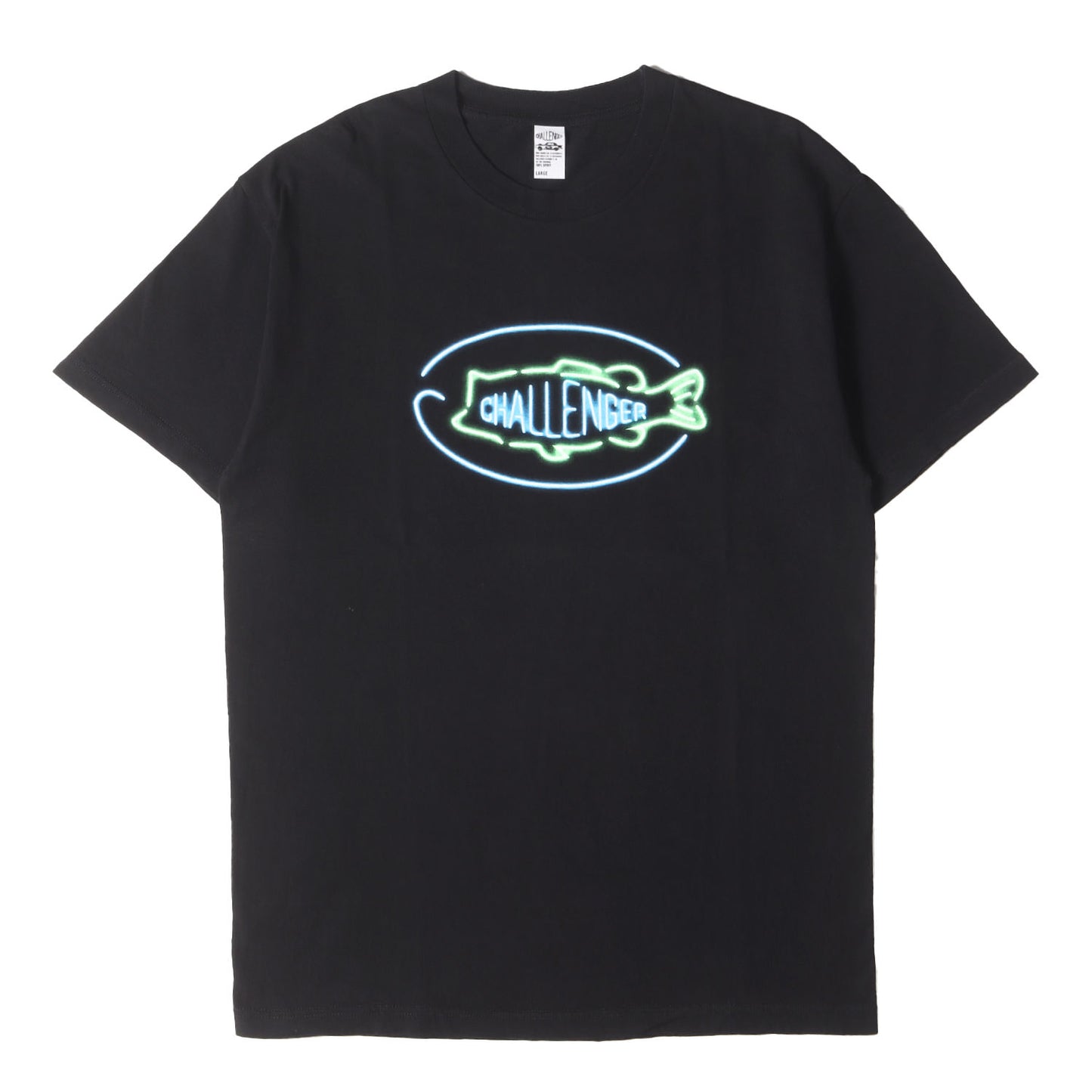 ネオンロゴ クルーネック Tシャツ(BASS NEON SIGN TEE)