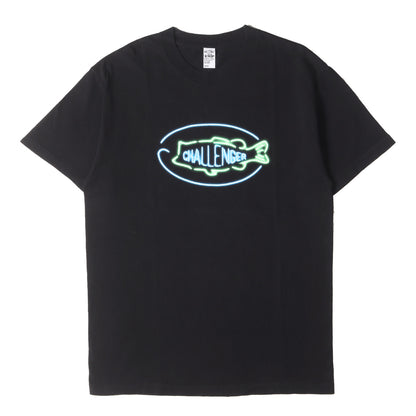 ネオンロゴ クルーネック Tシャツ(BASS NEON SIGN TEE)