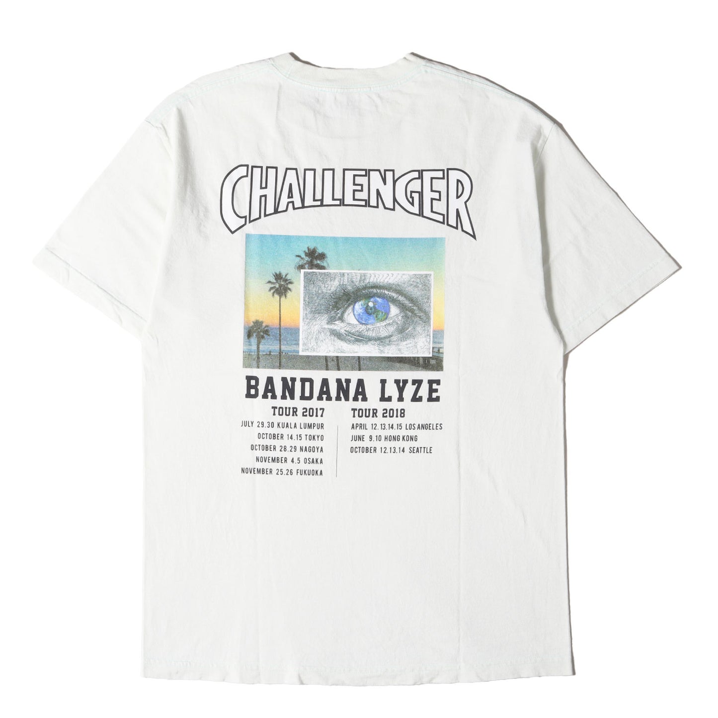 バックアイグラフィック Tシャツ(EYE AND THE EARTH TEE)
