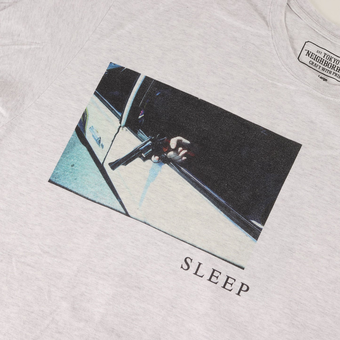 20SS ×長濱治 フォトプリント ロングスリーブTシャツ(NHON.SLEEP/C-TEE.LS)