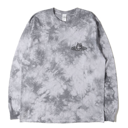 22AW ウルフ タイダイ染め ロングスリーブTシャツ(TIE DYE WOLF LOGO L/S TEE)