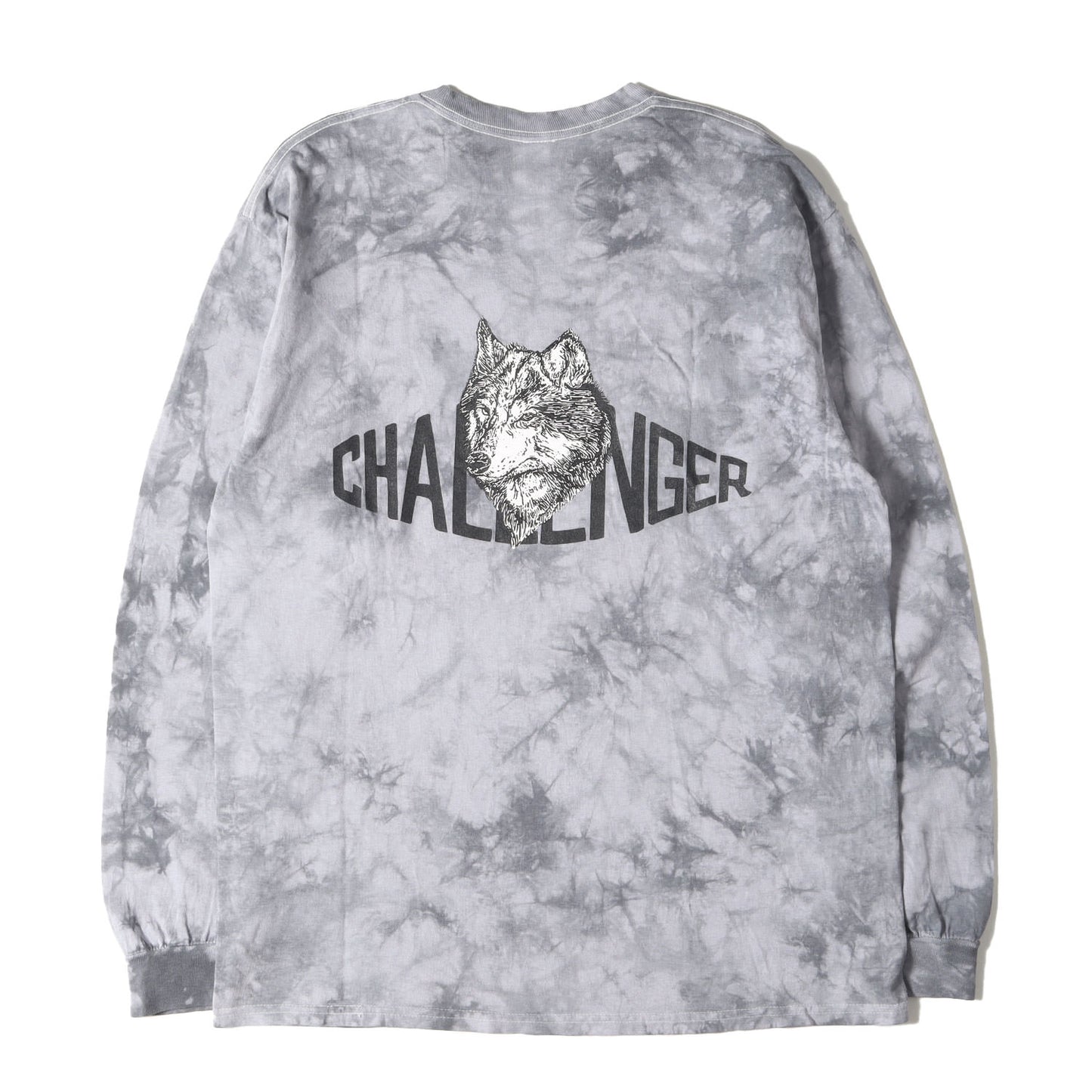 22AW ウルフ タイダイ染め ロングスリーブTシャツ(TIE DYE WOLF LOGO L/S TEE)