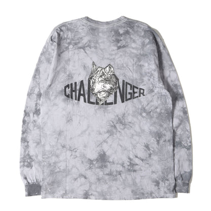 22AW ウルフ タイダイ染め ロングスリーブTシャツ(TIE DYE WOLF LOGO L/S TEE)