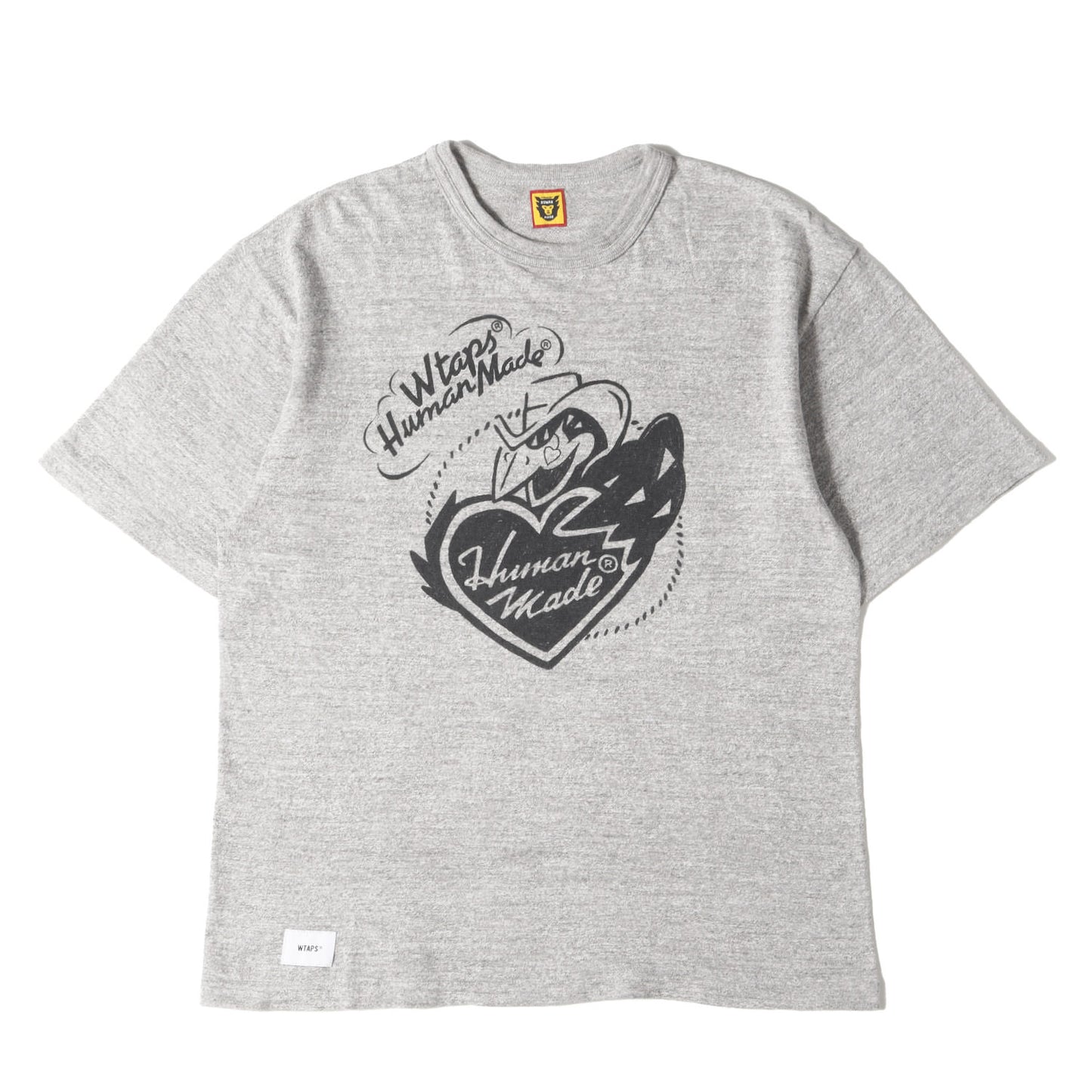 ×WTAPS カラスグラフィック クルーネックTシャツ(T-SHIRT #2)
