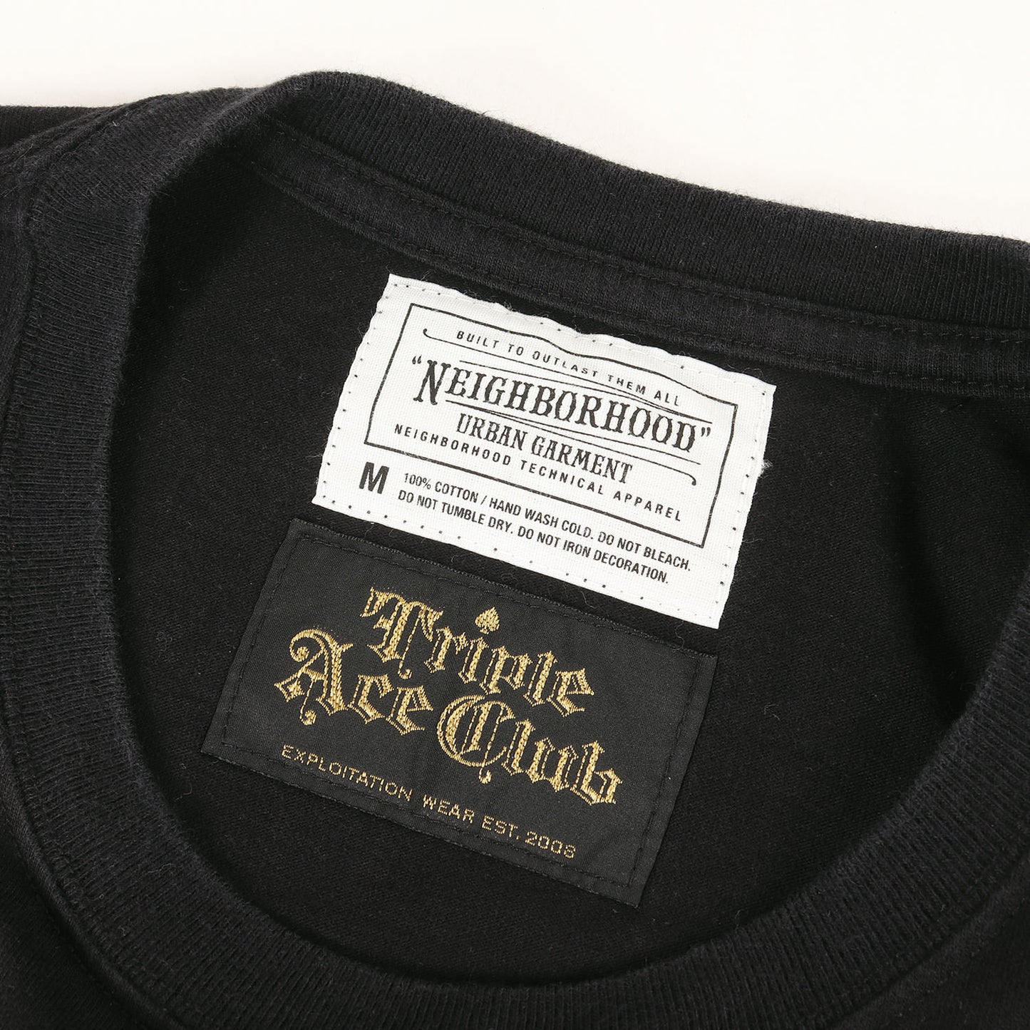 ×TRIPLE ACE CLUB グラフィック プリントTシャツ(NHTA. VATOS / C-TEE. SS)