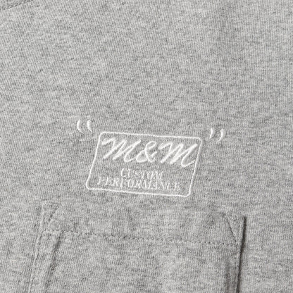 ×LET IT RIDE スターパッチ ポケット Tシャツ