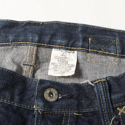 シンチバック付き セルビッチ デニムパンツ