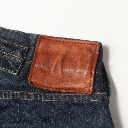 シンチバック付き セルビッチ デニムパンツ