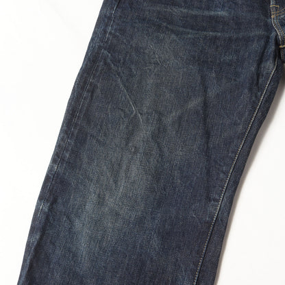 シンチバック付き セルビッチ デニムパンツ