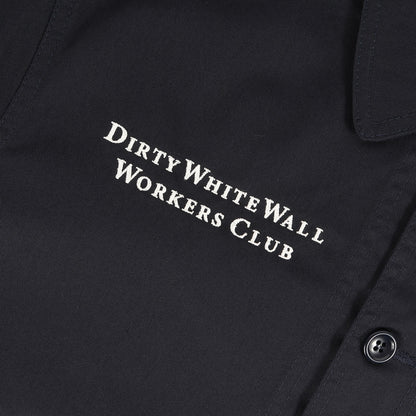 ロゴ刺繍 T/Cツイル カバーオール