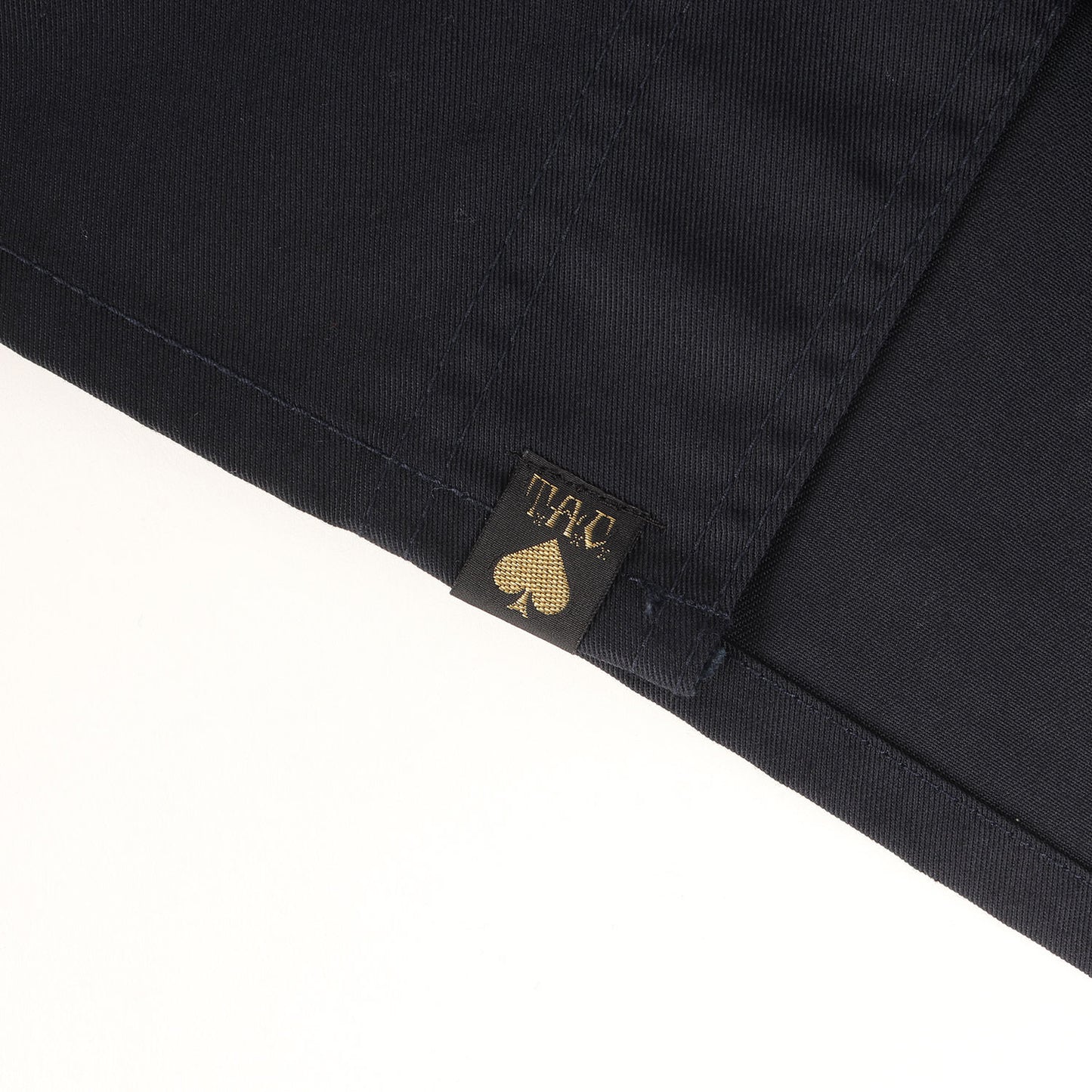 ロゴ刺繍 T/Cツイル カバーオール