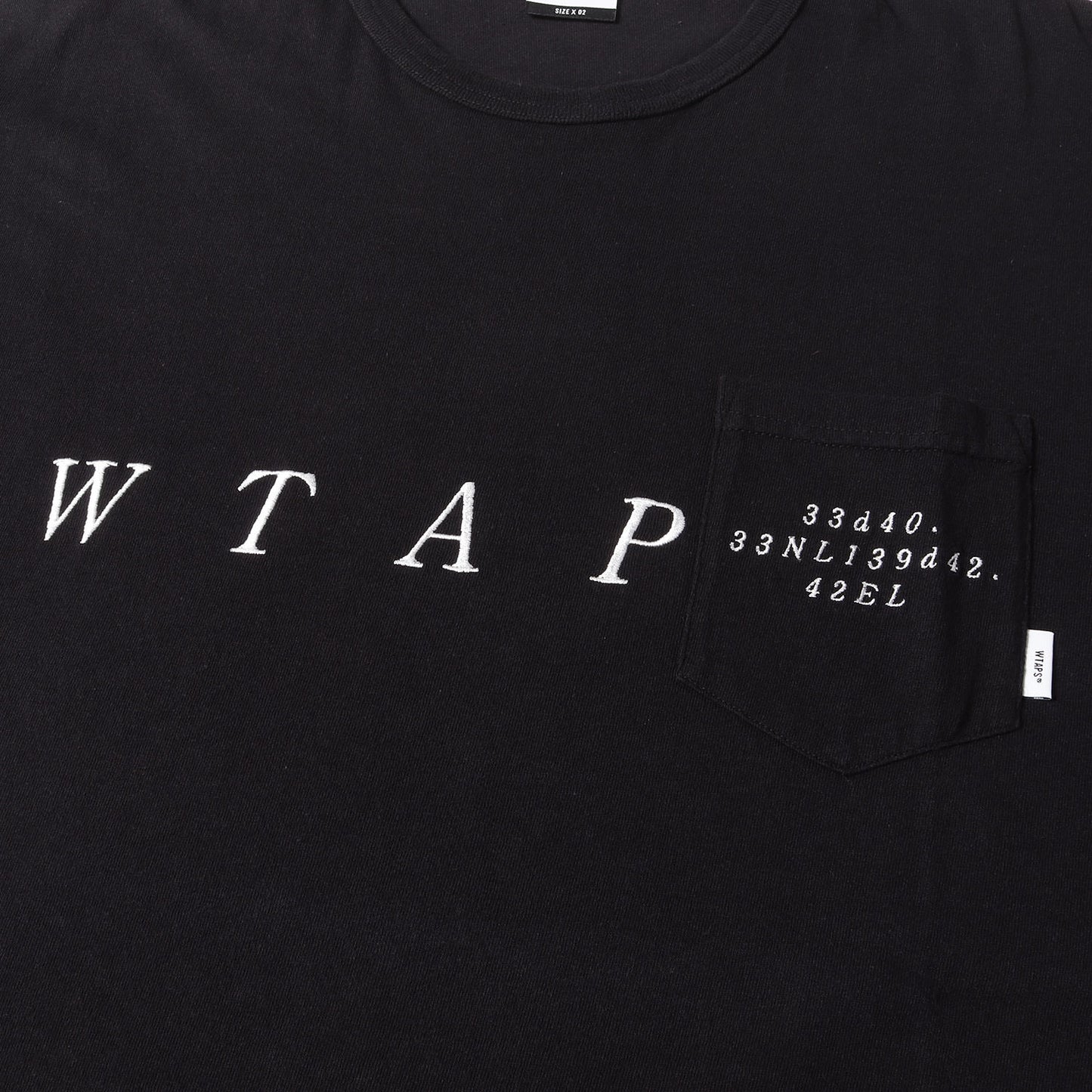 ブランドロゴ刺繍 ポケット ヘビー Tシャツ(DESING SS SYSTEM / TEE)