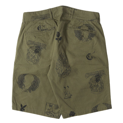マルチグラフィック リップストップ ショーツ(FIRE LADY SHORTS)