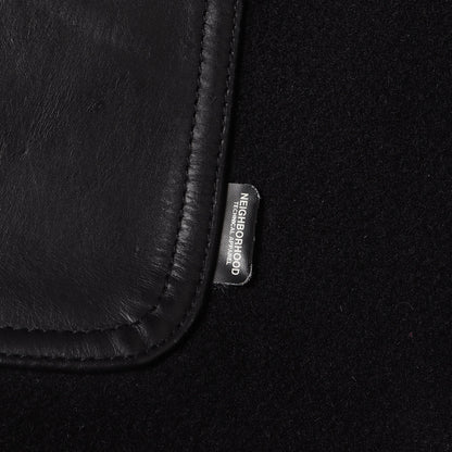 00s レザーコンビ メルトンウール ポリスマンジャケット(PIGS / WN-JKT)