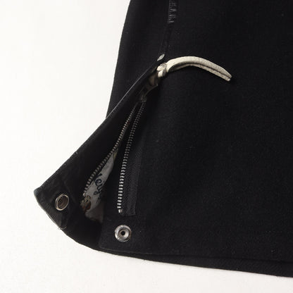 00s レザーコンビ メルトンウール ポリスマンジャケット(PIGS / WN-JKT)